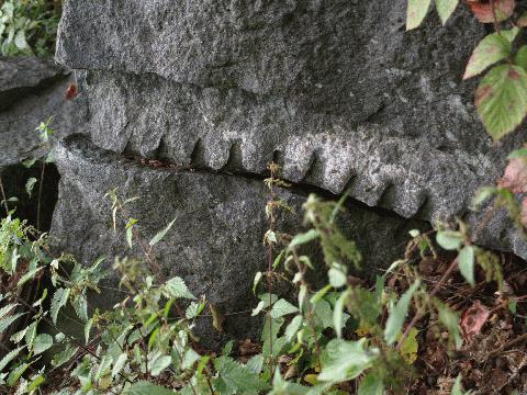 Sägezahn Granit Odenwald